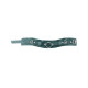 Заказать Изумрудный широкий ошейник с кольцом Collar Emerald