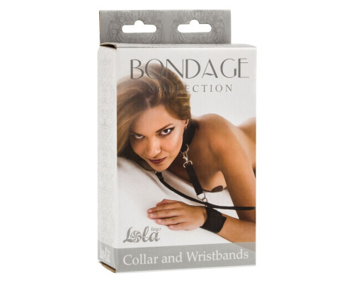 Заказать Ошейник с наручниками Bondage Collection Collar and Wristbands Plus Size Заказать Ошейник с наручниками Bondage Collection Collar and Wristbands Plus Size