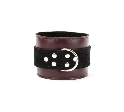 Бордовые наручники Maroon Shackles Of Hands