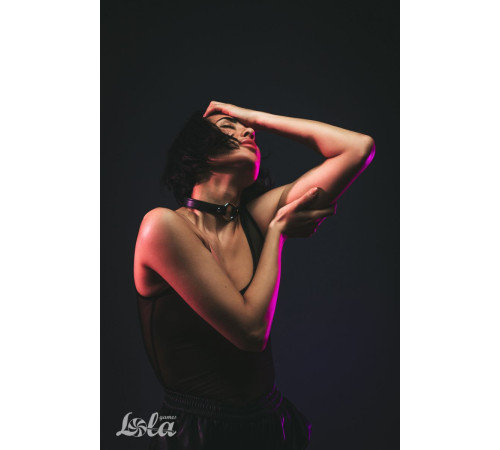 Черный ошейник Intrigue