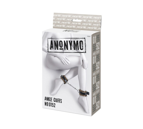 Оковы Anonymo с анималистическим принтом