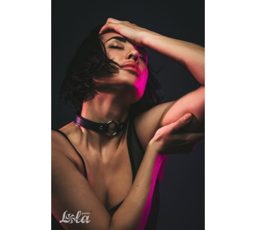 Черный ошейник Intrigue