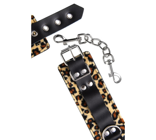 Оковы Anonymo с анималистическим принтом