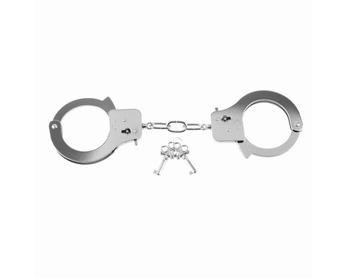 Заказать Металлические серебристые наручники Designer Metal Handcuffs Заказать Металлические серебристые наручники Designer Metal Handcuffs