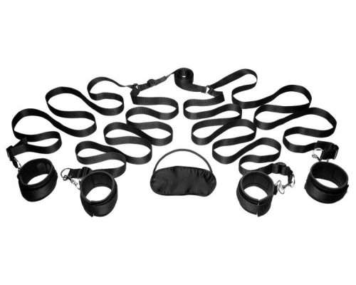 Заказать Бондаж для фиксации на кровати Frisky Bedroom Restraint Kit