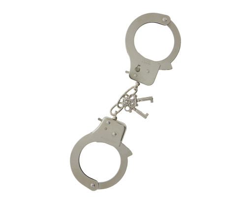 Заказать Металлические наручники с ключиками LARGE METAL HANDCUFFS WITH KEYS Заказать Металлические наручники с ключиками LARGE METAL HANDCUFFS WITH KEYS