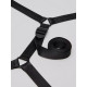 Заказать Изысканный набор фиксаций на кровати Reversible Under Mattress Restraint Set