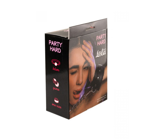 Черные наручники Calm