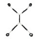 Заказать Черный набор фиксаций на кровати Classic Bed Spreader