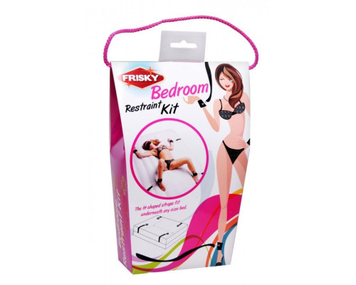 Заказать Бондаж для фиксации на кровати Frisky Bedroom Restraint Kit