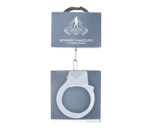 Металлические наручники OUCH! Metal