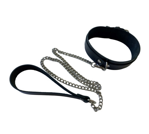 Ошейник Вайлдкэт с поводком-цепочкой