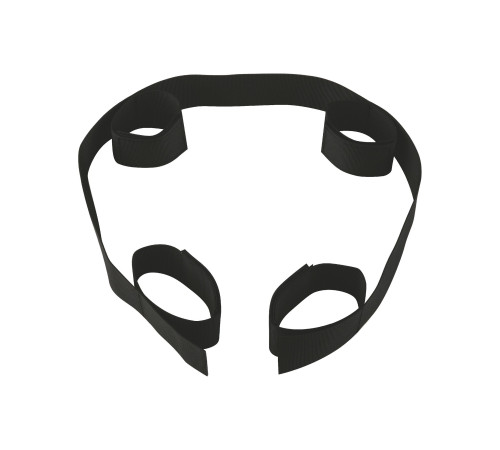 Черный фиксатор на щиколотки и запястья