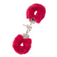 Заказать Металлические наручники с красной меховой опушкой METAL HANDCUFF WITH PLUSH RED