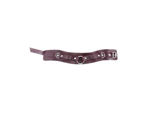Заказать Бордовый широкий ошейник с кольцом Maroon Collar Заказать Бордовый широкий ошейник с кольцом Maroon Collar