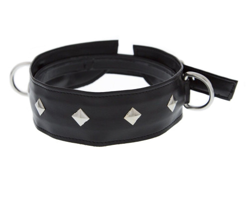 Заказать Полиуретановый ошейник с пуклями и D-кольцами Collar with Studs Заказать Полиуретановый ошейник с пуклями и D-кольцами Collar with Studs