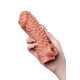 Заказать Насадка на фаллос с бугорками Cock Sleeve 004 Size M - 15,6 см.