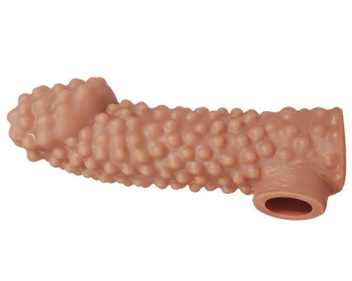 Заказать Насадка на фаллос с бугорками Cock Sleeve 004 Size M - 15,6 см.