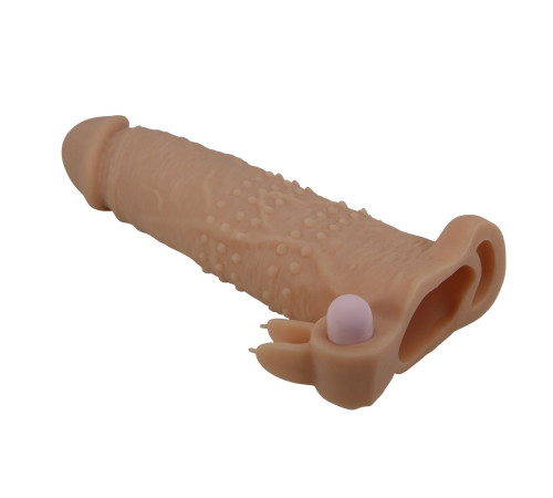 Телесная насадка на пенис Quillon - 20 см.