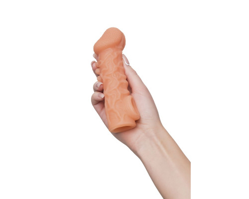 Заказать Телесная закрытая насадка с шершавой головкой Cock Sleeve 007 Size M - 15,6 см. Заказать Телесная закрытая насадка с шершавой головкой Cock Sleeve 007 Size M - 15,6 см.