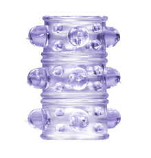 Фиолетовая насадка на пенис Rings Armour