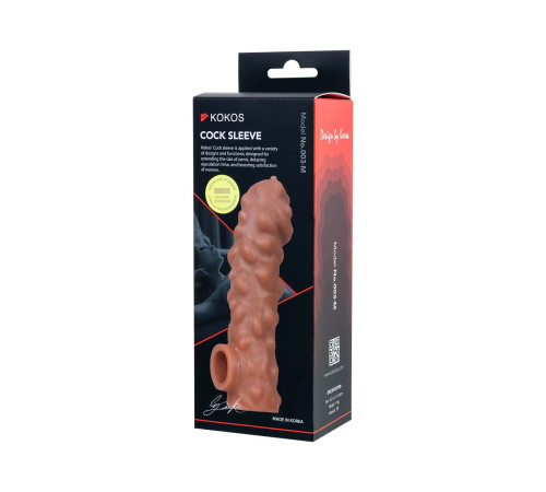Насадка на фаллос с крупными бугорками Cock Sleeve 003 Size M - 15,6 см. Насадка на фаллос с крупными бугорками Cock Sleeve 003 Size M - 15,6 см.