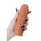 Заказать Насадка на фаллос с рельефными складочками Extreme Sleeve 012 M-size - 14,7 см.