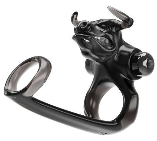 Дымчатая стимулирующая насадка на член Bull Warrior