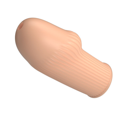 Телесная насадка на пенис Huel - 9 см.