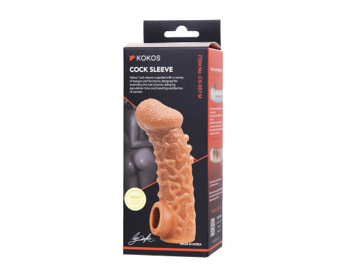 Заказать Телесная закрытая насадка с шершавой головкой Cock Sleeve 007 Size M - 15,6 см. Заказать Телесная закрытая насадка с шершавой головкой Cock Sleeve 007 Size M - 15,6 см.