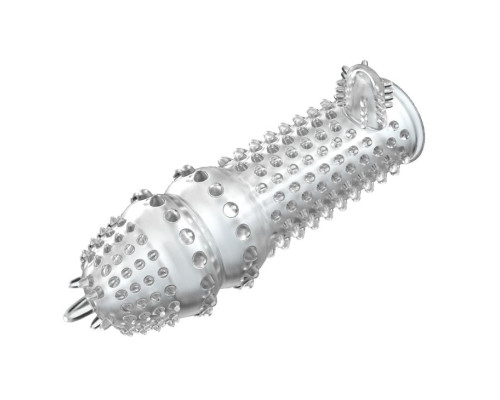 Заказать Закрытая прозрачная насадка Crystal sleeve - 12,8 см. Заказать Закрытая прозрачная насадка Crystal sleeve - 12,8 см.