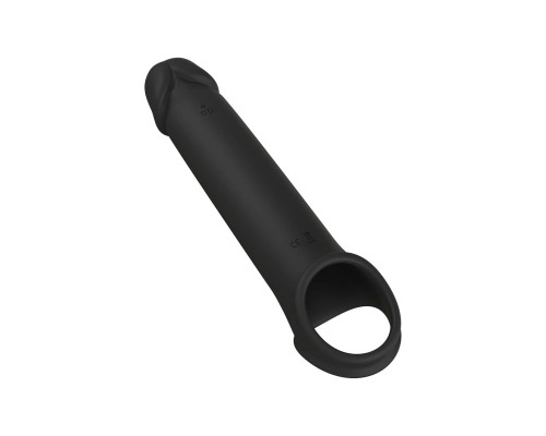 Заказать Черная насадка-удлинитель с вибрацией Vibrating Extender With Remote Заказать Черная насадка-удлинитель с вибрацией Vibrating Extender With Remote