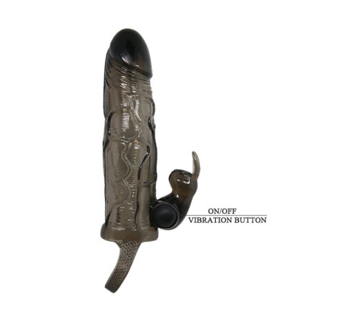 Удлиняющая дымчатая насадка с вибрацией