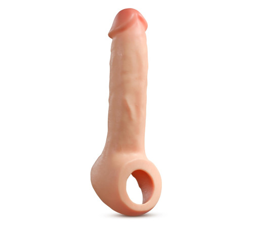 Телесная насадка-удлинитель Thrive 8.75 Inch Realistic Penis Extender Sleeve - 22,2 см.