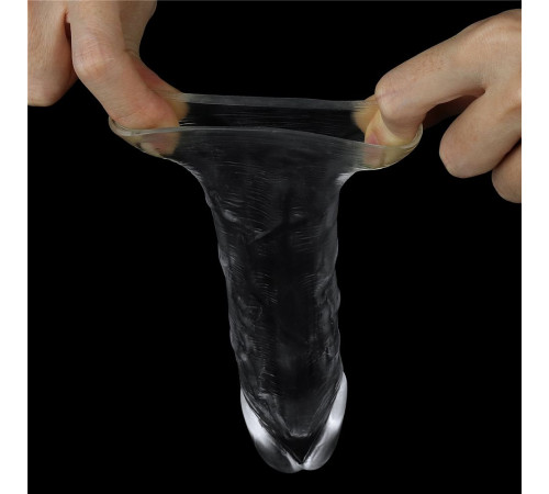 Прозрачная насадка-удлинитель Flawless Clear Penis Sleeve Add 1 - 15,5 см. Прозрачная насадка-удлинитель Flawless Clear Penis Sleeve Add 1 - 15,5 см.