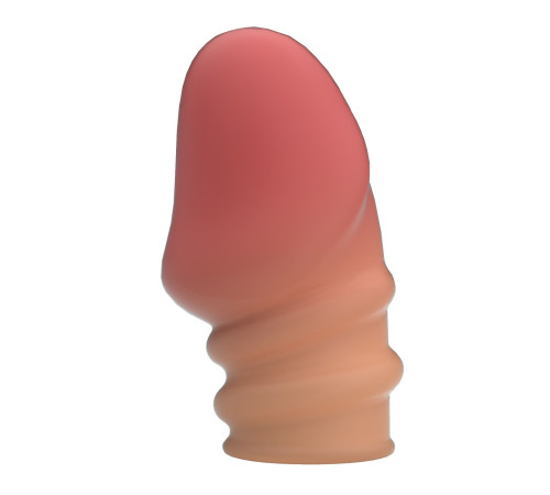 Телесная насадка на пенис Jeremy - 7 см.