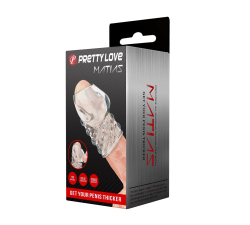 Прозрачная насадка на пенис Matias