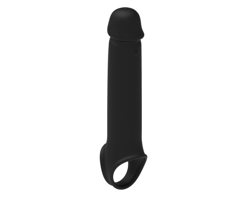 Заказать Черная насадка-удлинитель с вибрацией Vibrating Extender With Remote Заказать Черная насадка-удлинитель с вибрацией Vibrating Extender With Remote