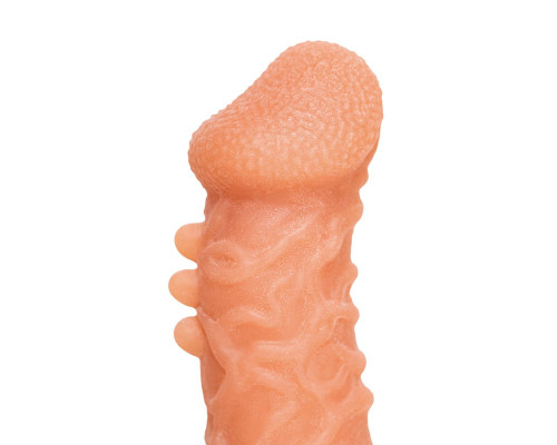 Заказать Телесная закрытая насадка с шершавой головкой Cock Sleeve 007 Size M - 15,6 см. Заказать Телесная закрытая насадка с шершавой головкой Cock Sleeve 007 Size M - 15,6 см.