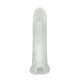 Белый фаллоудлинитель Titan - 16,5 см.