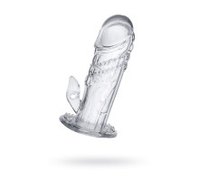 Прозрачная насадка на пенис Uco - 13 см.