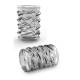 Заказать Прозрачная насадка с объёмными чёрточками STAY HARD COCK SLEEVE 06 CLEAR