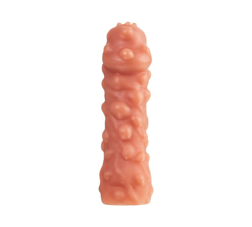 Насадка на фаллос с крупными бугорками Cock Sleeve 003 Size L - 17,6 см. Насадка на фаллос с крупными бугорками Cock Sleeve 003 Size L - 17,6 см.