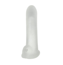 Белый фаллоудлинитель Titan - 16,5 см.