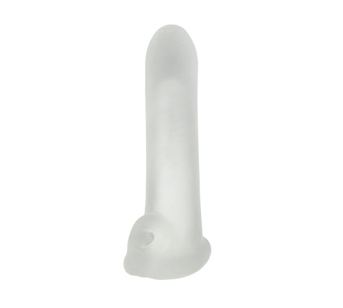 Белый фаллоудлинитель Titan - 16,5 см.
