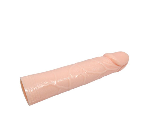 Удлиняющая насадка на пенис Deep Love - 18,4 см.