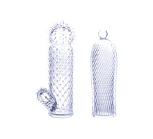 Набор из 2 прозрачных насадок на член Seductive Tickler Sleeves