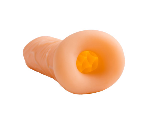 Заказать Телесный фаллоудлинитель Extra Size Bubbles - 15,5 см. Заказать Телесный фаллоудлинитель Extra Size Bubbles - 15,5 см.