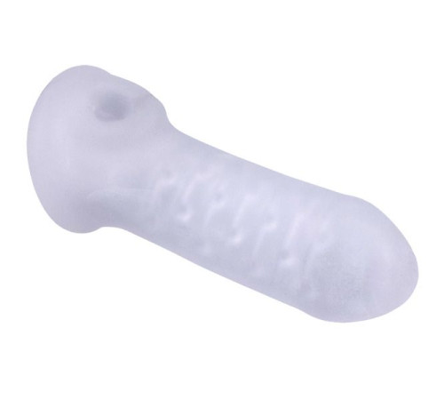 Тонкая насадка-удлинитель с подхватом мошонки Jacked Up