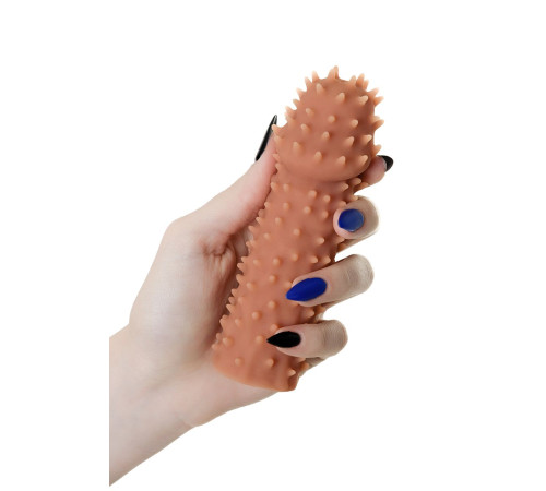 Насадка на фаллос с шипами Extreme Sleeve 007 S-size - 12,7 см.